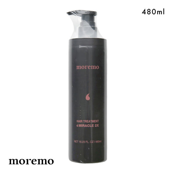 moremo モレモ ヘアトリートメント ミラクル2X 480ml 大容量 洗い流すトリートメント 国内発送 HAIR TREATMENT MIRACLE 2X 韓国コスメ