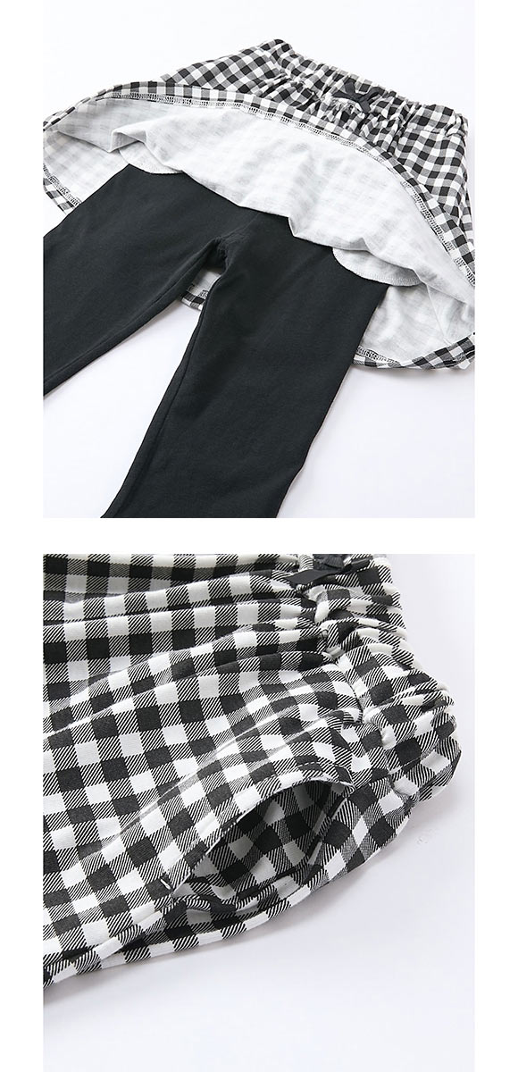 ニッセン キッズ 6分丈ポケット付スカッツ 100cm-130cm nissen