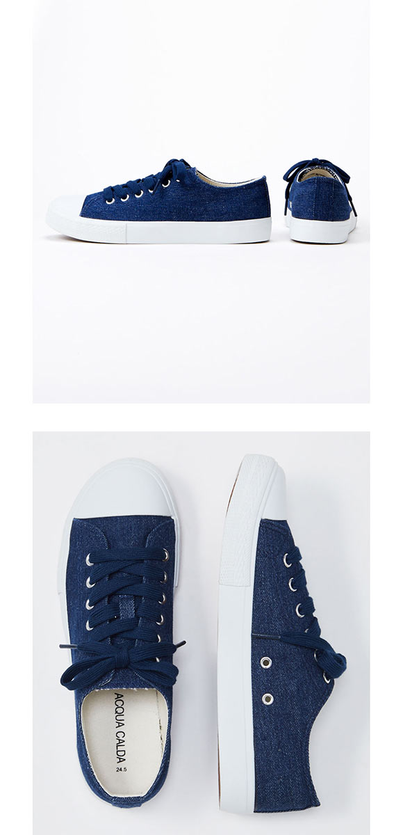 ニッセン ゆったり幅広 ローカットスニーカー ワイズ4E レディース