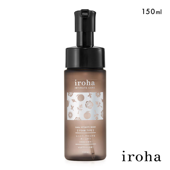 iroha インティメートウォッシュ フォームタイプ 泡タイプ デリケートゾーン用 日本製 フェムケア　IIF-01 IIF-02 IIF-03