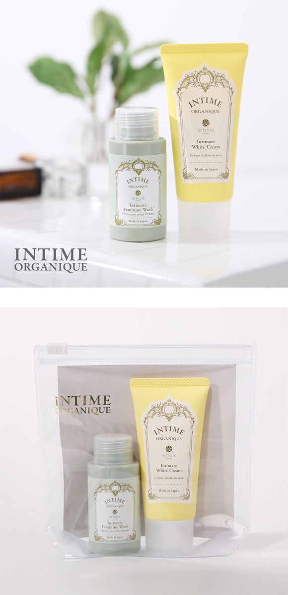 アンティーム トライアルキット INTIME ORGANIQUE デリケートゾーン用 日本製 女性用 フェムケア ミニセット