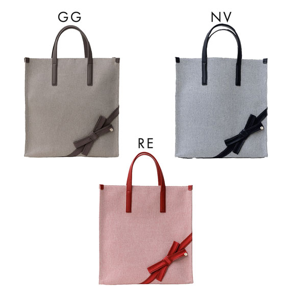 アシーナニューヨーク マディソン トートバッグ リボン Athena New York