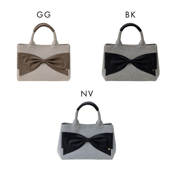 アシーナニューヨーク キンバリー スクエア トート バッグ リボン Athena New York