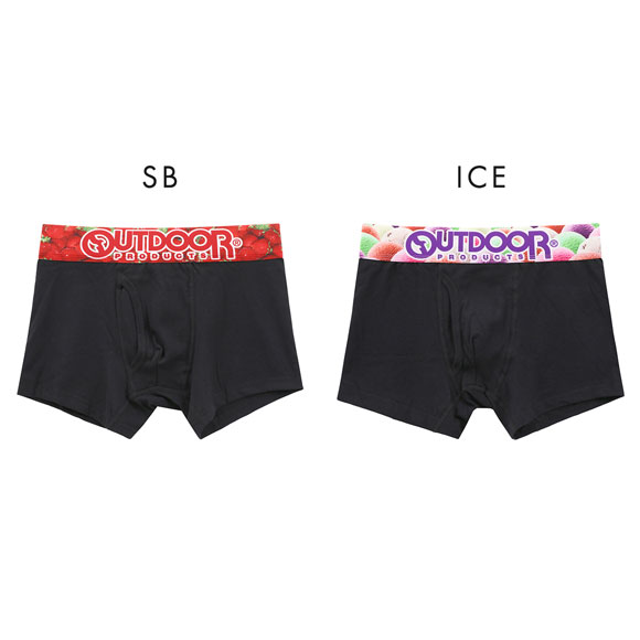 アウトドア プロダクツ ボクサーパンツ メンズ OUTDOOR PRODUCTS 前あき POP 太ゴム M L LL 大きいサイズ