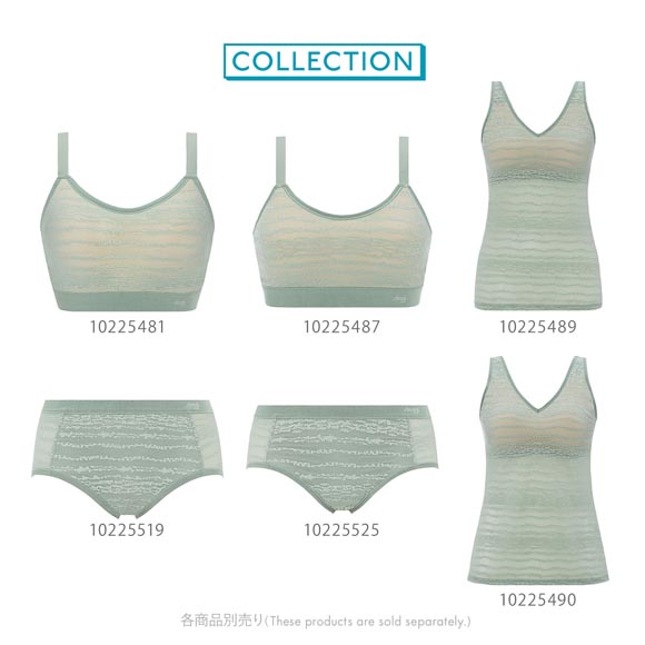 トリンプ スロギー フリーオールラウンド レース sloggi FREE AR Lace ハーフトップ ノンワイヤー S-L ワンサイズ Triumph