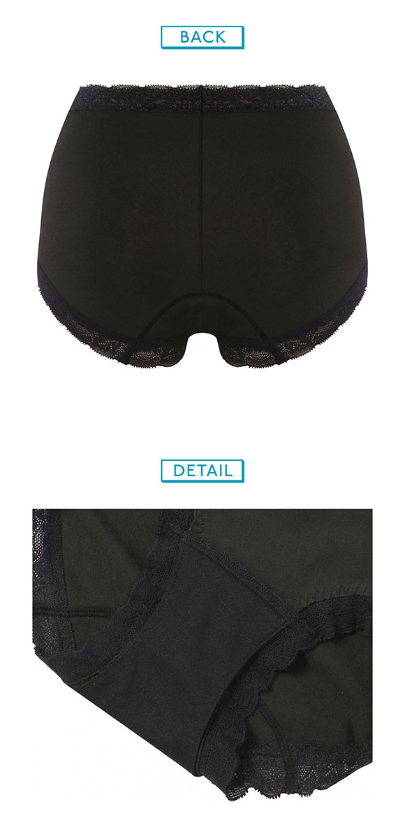 トリンプ スロギー sloggi フィット サニタリーショーツ ML はきこみ深め 羽付きナプキン対応 生理用 綿混 Triumph