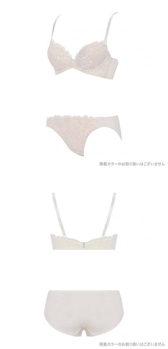 アモスタイル AMST520 レイシーブルーム ブラセット ブラジャー ショーツ セット EF 大きいサイズ AMOSTYLE