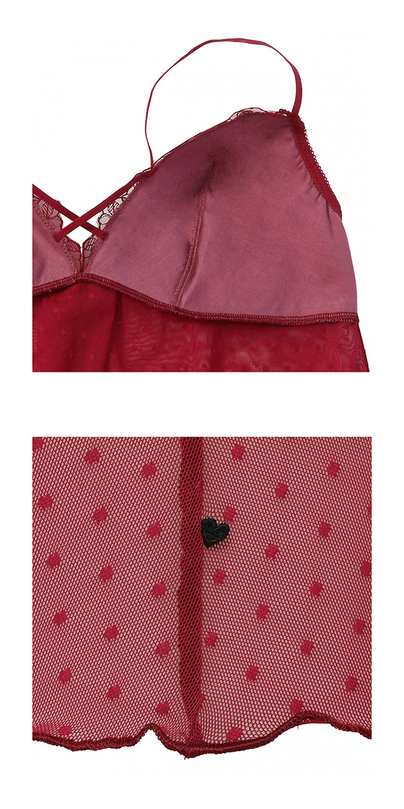 アモスタイル AMST1541 プレイフルローズ キャミソール スリップ インナー ロング ランジェリー AMOSTYLE