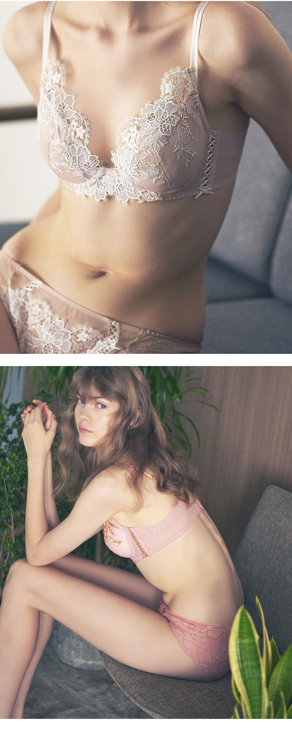 ラヴィアドゥ ユーフォリア ブラジャー BCDEF 脇高 大きいサイズ LA VIE A DEUX Euphoria 22500