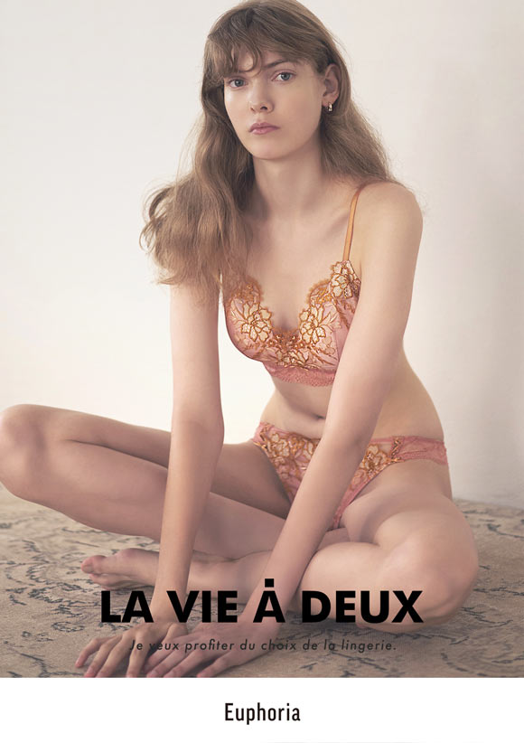 ラヴィアドゥ ユーフォリア ショーツ Tバック バックレース ML LA VIE A DEUX Euphoria