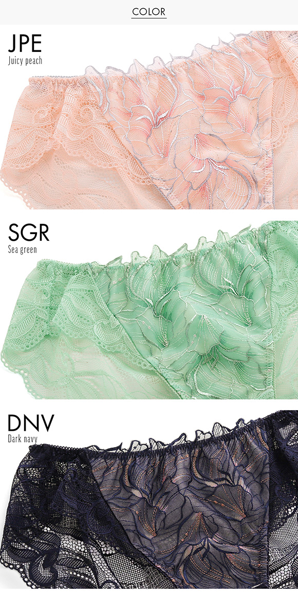 Le petale ル･ペタル ショーツ スタンダード バックレース M L LL 単品 LA VIE A DEUX ラヴィアドゥ mignon