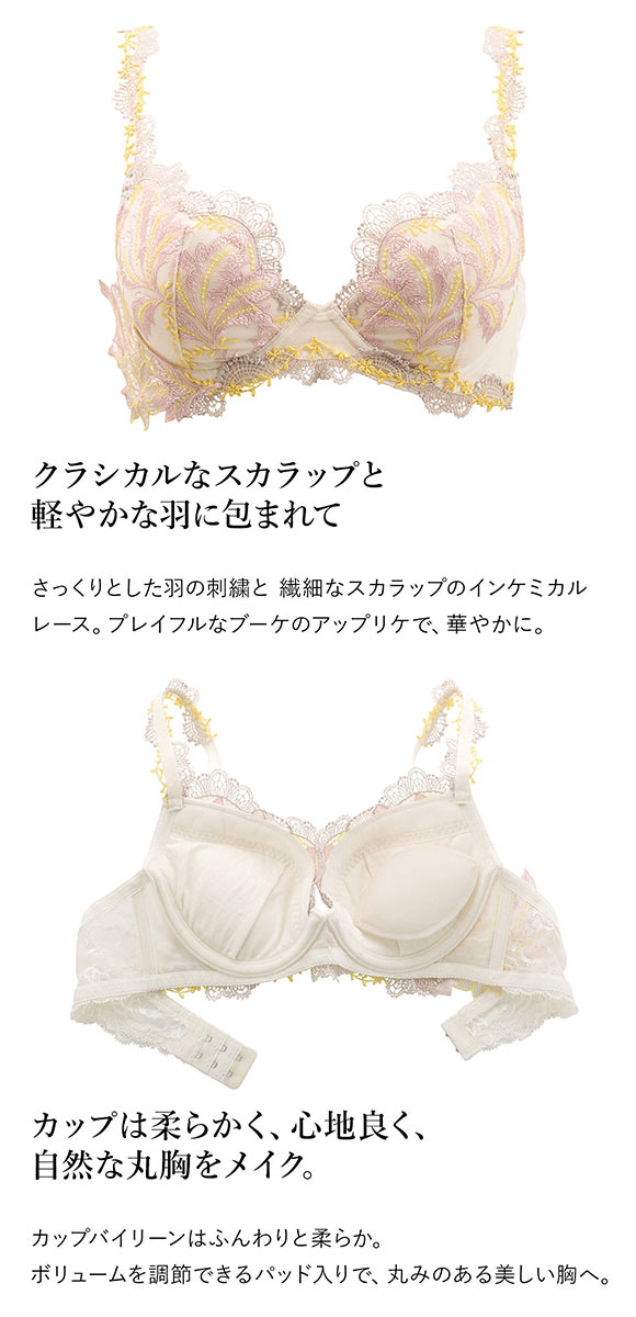 モンシェルピジョン Mon cher pigeon ティアム TIAM04 ブラジャー BCDEF 大きいサイズ 単品