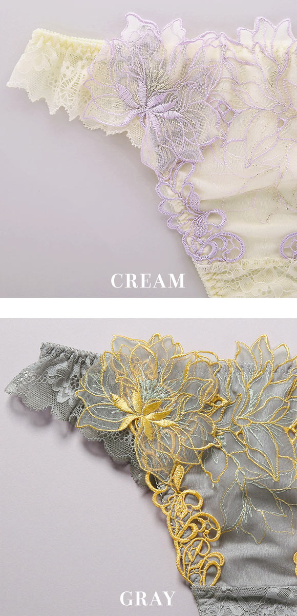 モンシェルピジョン Mon cher pigeon ティアム TIAM 02 ショーツ Tバック タンガ バックレース M L LL 単品