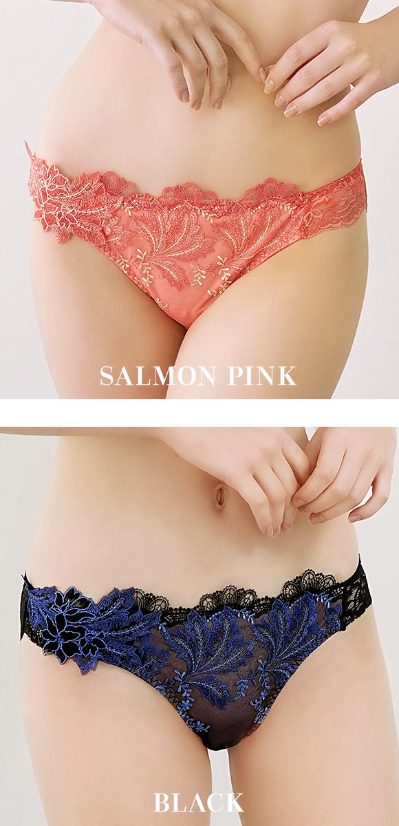 モンシェルピジョン Mon cher pigeon ティアム TIAM04 ショーツ スタンダード バックレース M L LL 単品 ひびかない ストレッチレース