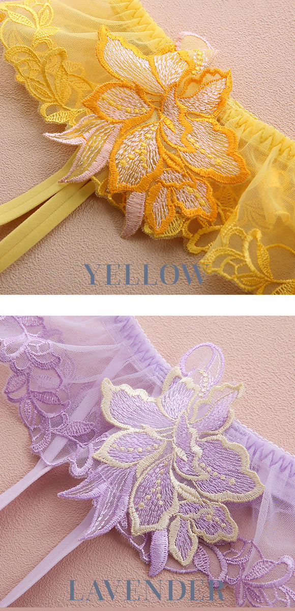 ガーターベルト ランジェリー 豪華 レース 総レース 刺繍 アップリケ モンシェルピジョン TIAM M L LL Mon cher pigeon