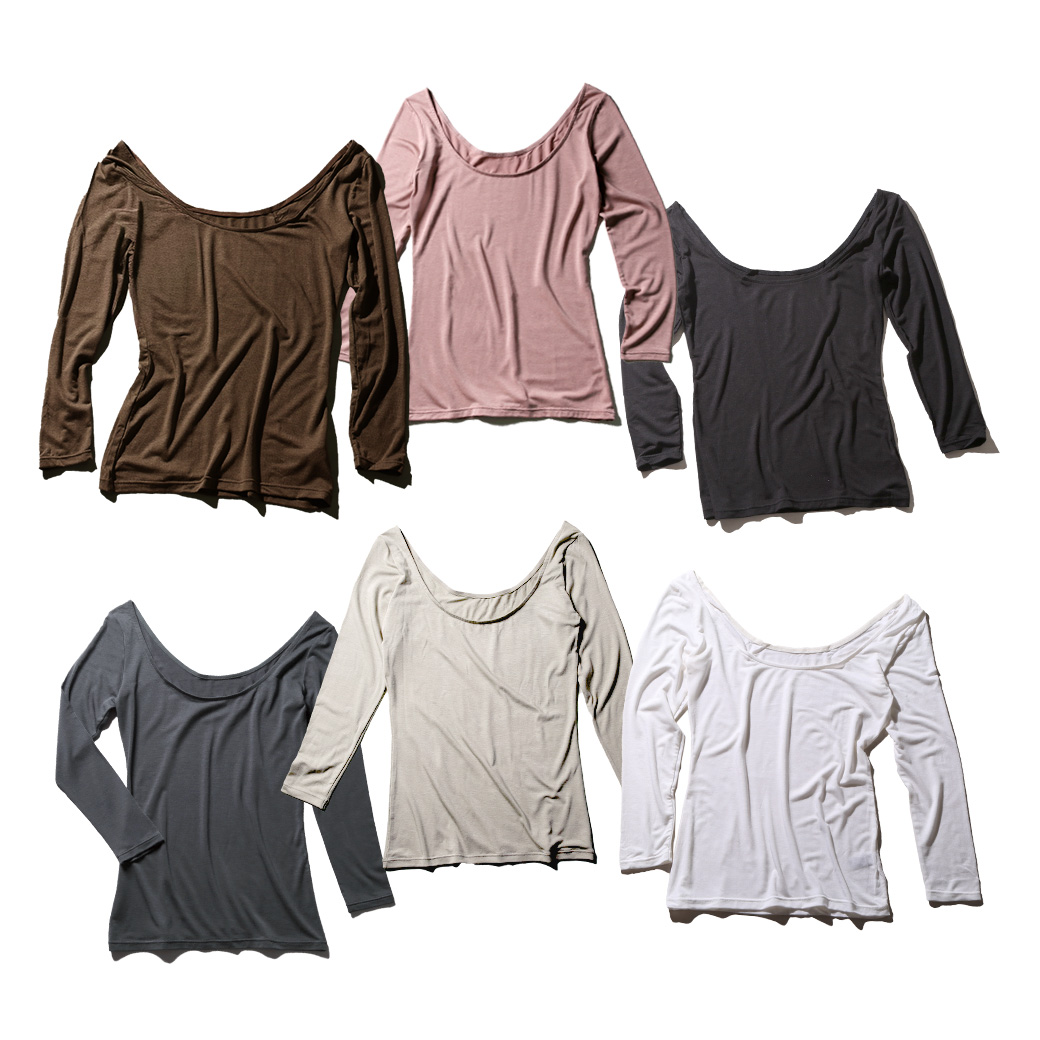 ContRante UINNER 深あき2分袖・7分袖