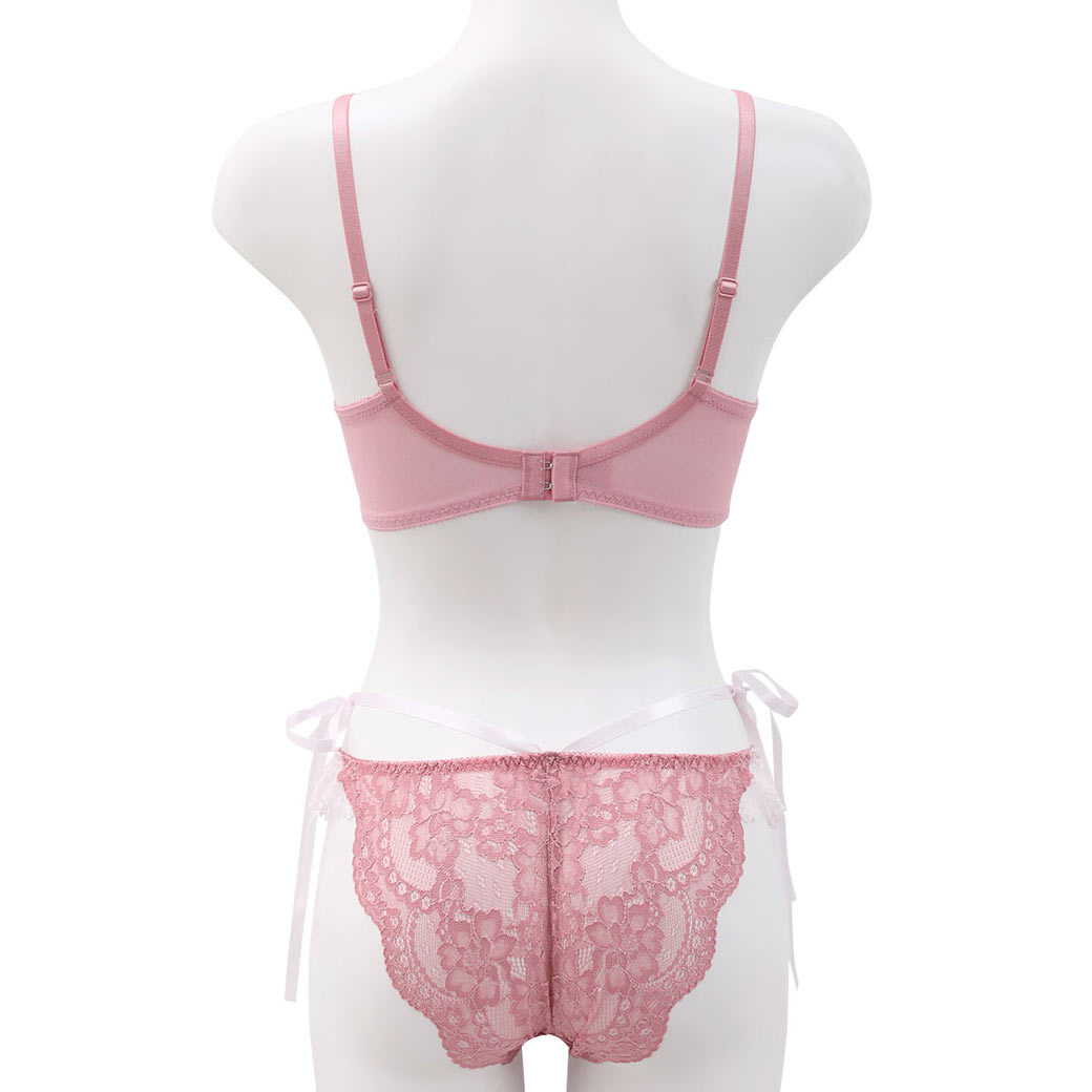 ココランジェのレイヤークルールレース別注ショーツブラセット