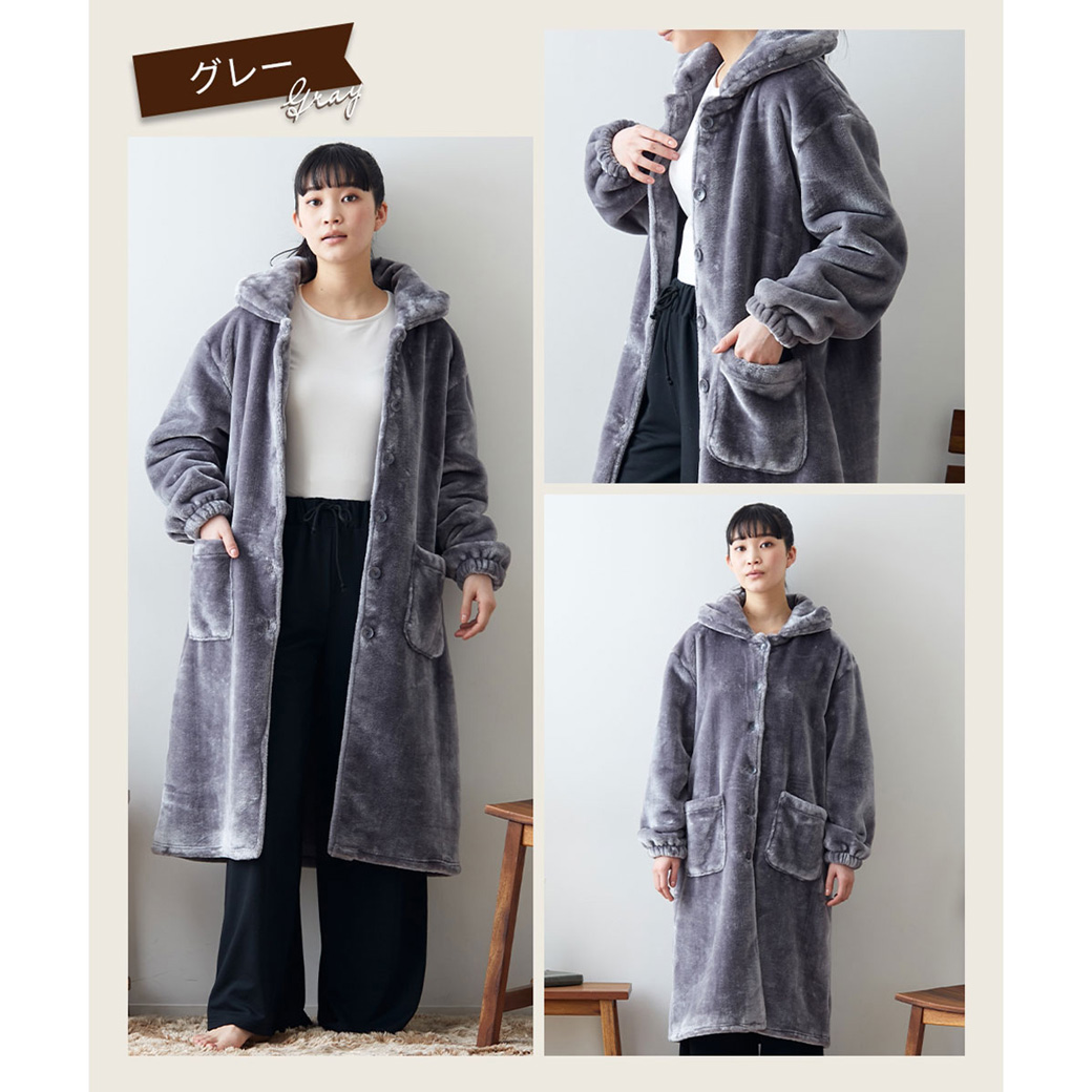 【ニッセン】毛布屋さんが作った着る毛布