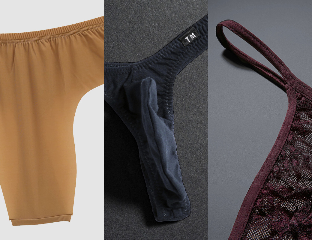 メンズTバックの形状