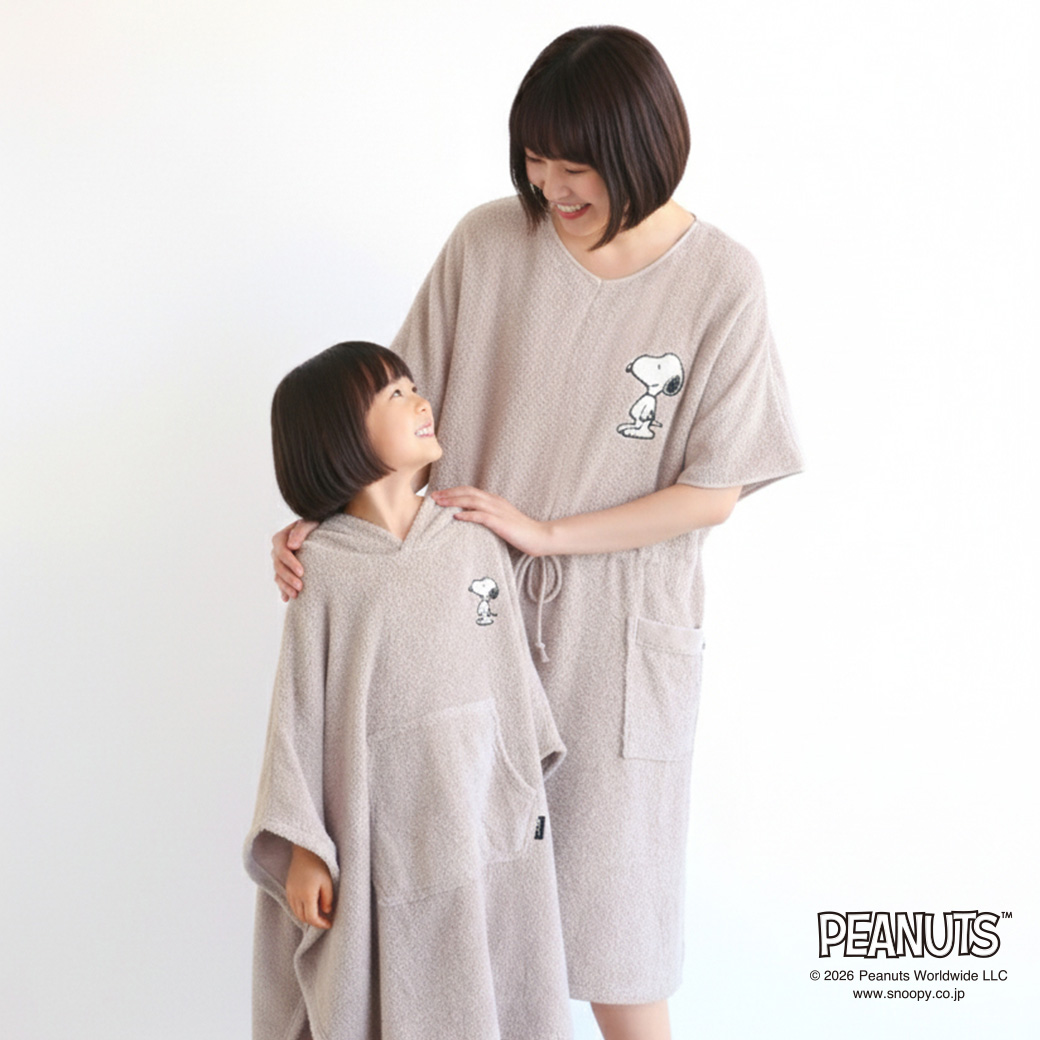 【着れるバスタオル】は、ワンオペお風呂を少し楽にする時短アイテム◎